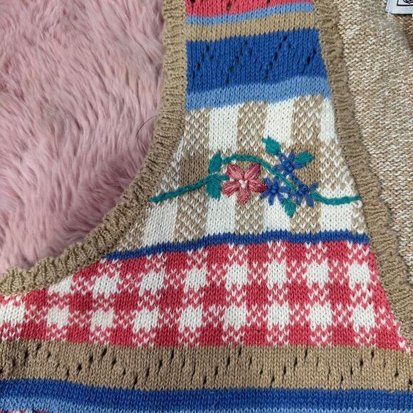 Absolutely adorable vintage jantzen grandma core sweater vest - Picture 3 of 5